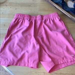 Pink HUK men’s swim Shorts